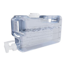 1.1 Gallon Refrigerator Water Dispensers Bottle with Faucet, Spigot & 58mm Screw Cap Fridge Beverage Drink Dispenser