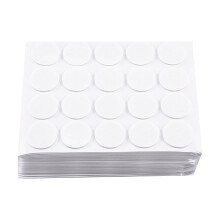 500 PièCes D'Autocollants de MèChe de Bougie 2 Mm Autocollants de Cire Bougie MèChe Colle RéSistance Thermique Colle Stable dans la Cire Chaude