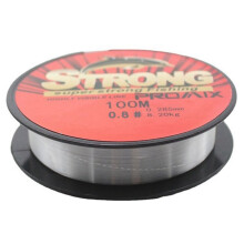 100m Transparent Nylon Fishing Fishing Red Main Sub- Fishing Number 0.8 Transparent