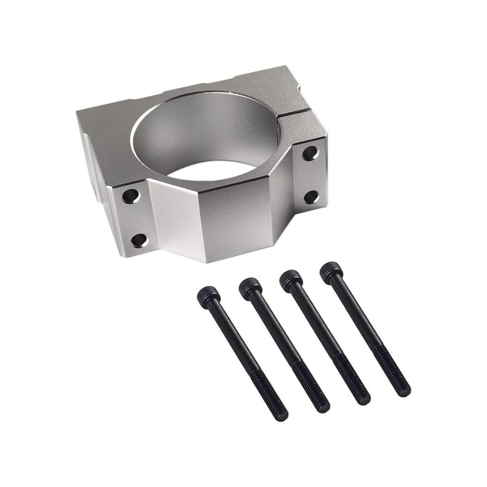 52Mm Spindle Clamp Motor Bracket, Aluminum Bracket Clamp With 4 Screws For Cnc Engraving Machine Motor Mounting Bracket 4713032231606