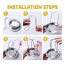 Chicken Roaster Rack Baking Cooking Pans Non-Stick BBQ Grill Rack Stand Holder Tray With Bowl BBQ Accessories Tools