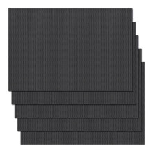 5 Ark 0,5 mm Fursuit Eyes Mesh, Vattentäta Utskrivbara Ögonnät för Lurviga Cosplay, Rekvisita, Fursuit Crafts Making Svart