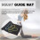 Squat Guide Mat Squat Step Positions Knee Mat with Foot Position Mat,Workout Squats Leg Muscle Targeting 3
