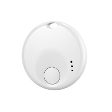 N Tag Wireless Luggage Tracker Works with for Find My, Item Locator for Key, Luggage, Backpack White