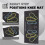 Squat Guide Mat Squat Step Positions Knee Mat with Foot Position Mat,Workout Squats Leg Muscle Targeting 2