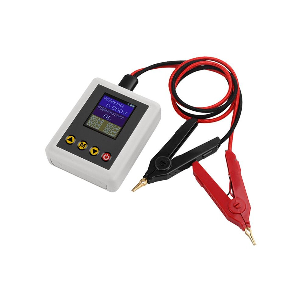 Ts4520 Voltage Resistance Tester 1.77 Inch Tft With Kelvin Clip Support Fine-Tuning Hd Color Screen Display Tester 6033906255193