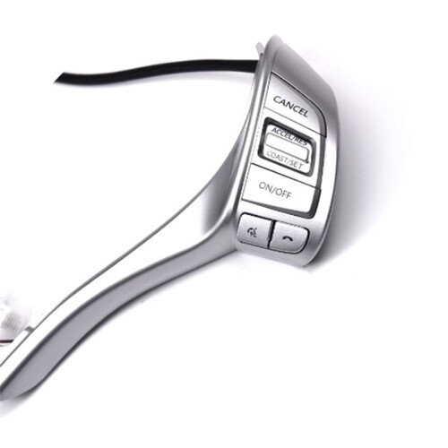 Car Silver Multifunction Steering Wheel Combination Control  for  X-Trail 2013 Teana Navarre 2