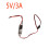 3A 2-5S FPV Receiver Power Supply Voltage Regulator External BEC (UBEC) 5V Step-Down Regulator Module for RC Airplane 2