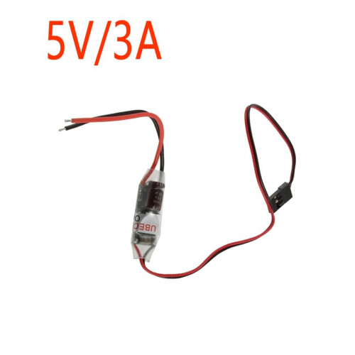 3A 2-5S FPV Receiver Power Supply Voltage Regulator External BEC (UBEC) 5V Step-Down Regulator Module for RC Airplane 1