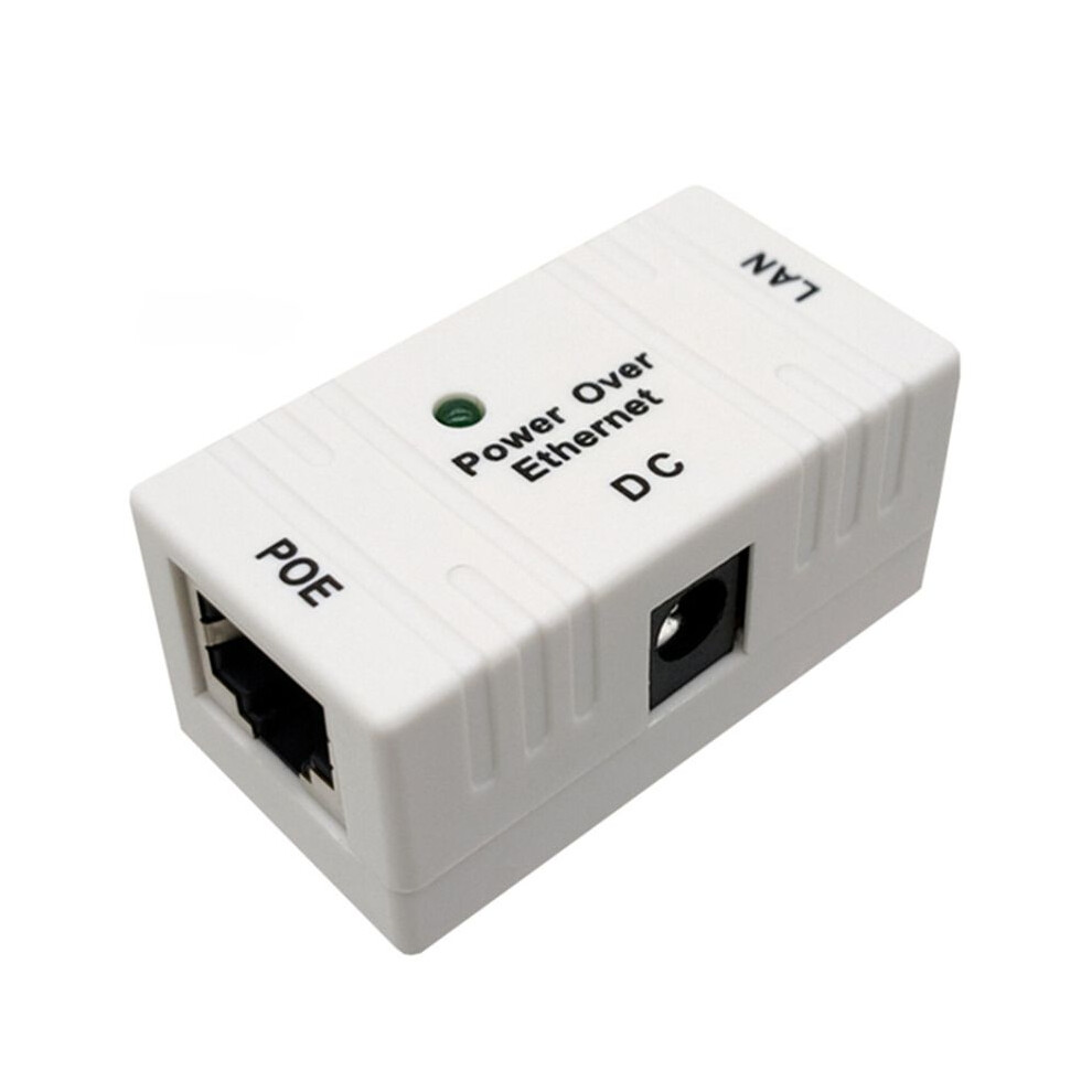 100 Mbps 5V 12V 24V 48V/1A Bjw Poe Injector Power Splitter For Ip Camera Poe Adapter Module Accessories- White 4711242775071