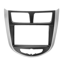 7 / 6.5 Inch 2 Din Car Dashboard Frame Radio Fascia MP5 Adapter Panel for I-25 / Accent / Solaris / VERNA 2010+