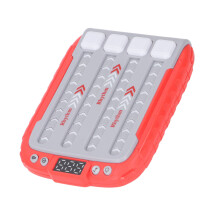 Rote Rhythmus-Spielmaschine 3x AAA, 11x3x15 cm, ABS