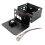 X825-C8 Case para Raspberry Pi 4B X825 2,5 Polegadas  Disco RíGido SSD Placa de Unidade com Ventoinha de Resfriamento + BotãO Interruptor 4