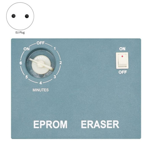 UV EPROM Eraser EPROM Data Erase Tool Ultraviolet Light Erasable Timer Semiconductor Wafer Chip Erase Radiation EU Plug 1