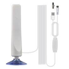 Drinnen Digital HDTV Antenne TV 50 Meilen Reichweite Radius VerstäRker DVB-T2 Klare Satelliten SchüSsel Signal EmpfäNger Antenne