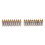 20 Pcs RCA Plug Audio Video Locking Cable Connector Gold Plated 1