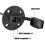 SAE Connector,Solar  SAE Socket Sidewall Port, SAE Cable Quick Connect Panel Mount Universal Flush-Mountable Connector for Solar Generator 6