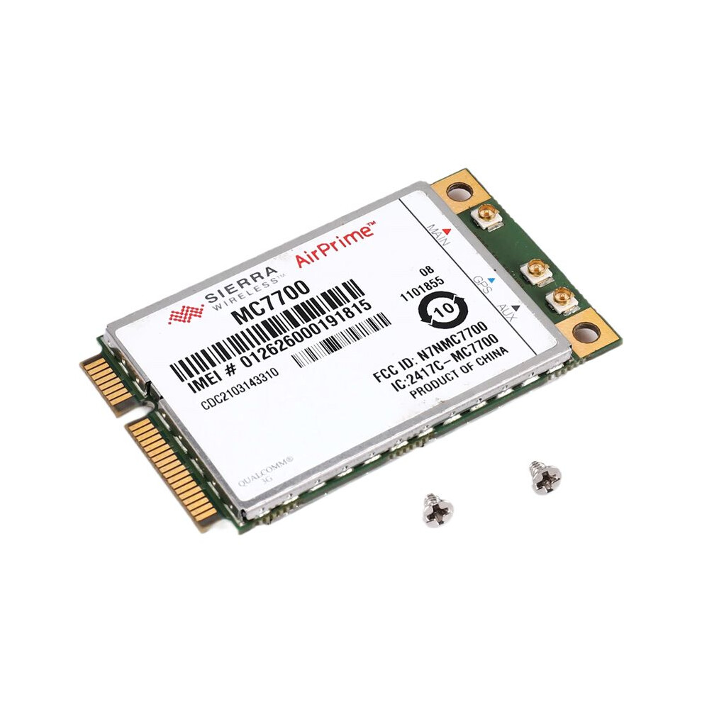 Unlocked Mc7700 3G/4G Wwan Card For Sierra Airprime,100Mbps 4G/3G Lte/Fdd/Wcdma/ Gps Module For Windows/Linux 4712548096624