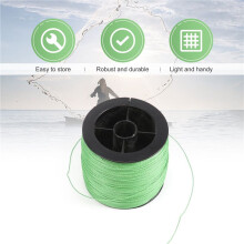 300M ligne de peche 100 LB 0.55mm Strong PE tresse Vert