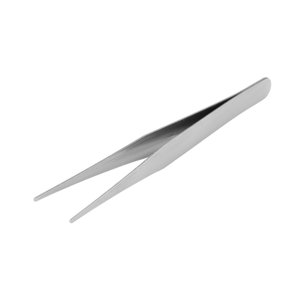 Tweezers tweezers doctor pliers Tweezers antistatic Metal curve round straight (TS-10)