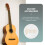 6 Brostift + Sadel + Brosadel Bone / Bone Akustisk Gitarr Vit 3