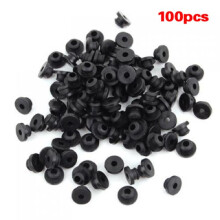 Tattoo Machine Rubber Nipples Half Grommets 100pk