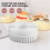 6 Pcs mould punch Pastry Biscuit Cake Fondant sugar paste Round Cutter 6