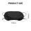 Sleep aid Eye Mask Blindfold Comfortable Sleeping Mask Rest Relax ... 7