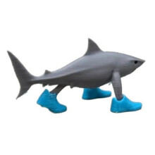 Tubarões Usando Sapatos, Decoração, Impressão 3D, Enfeites, Decoração para Casa