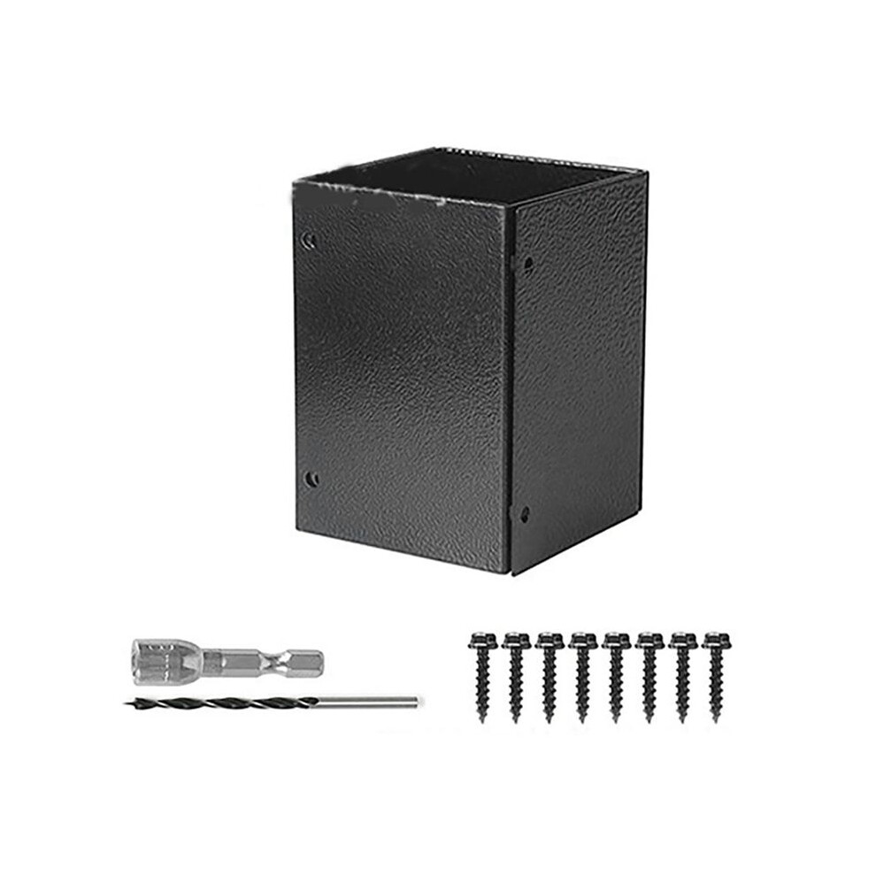 Post Base Protectors Guard For Wooden Mailbox Bracket, Protect Pavilion Deck Railing From Lawnmower 4711770159282