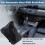 Car Automatic Gear Shift Knob Boot PU Leather Dust Cover 25167524978 for  X5 E53 2000-2006 2