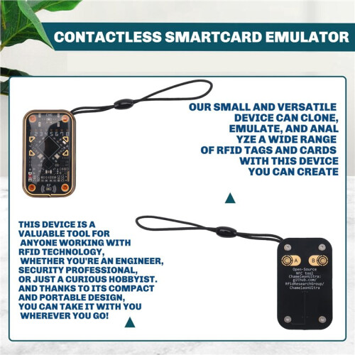Perfect Epoxy Shell Chameleon Ultra Contactless Smartcard Emulator Compatível com NFC Read Writer (Compatível) 1