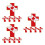 15Stk Anstecknadeln Metall Maple Leaf Nationales Accessoire 9