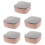 5Stk Kompakte Kabel Organizer Box in Pink Für - Ladekabel 6