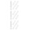 30Pcs White Refillable Paint Pens Fiber PP Material for Creative Art 9