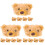 12Stk DIY Bastelset Orange Kleidung Accessoire Und 2