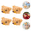 12Stk DIY Bastelset Orange Kleidung Accessoire Und 10
