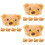 12Stk DIY Bastelset Orange Kleidung Accessoire Und 6