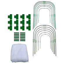 1Set Gartenschutzset Mit Robusten Bögen Und Frostsicherem