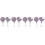 8Stk Glitzernde Ausziehbare Badge Reels Kartenhalter 4