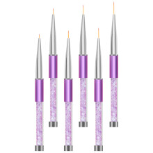 18Stk Profi Nail Art Violett Für Und Blumenmuster