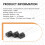 10 Pcs Reception Distance 15M Infrared VS838 IR Receiver Modules Black 4