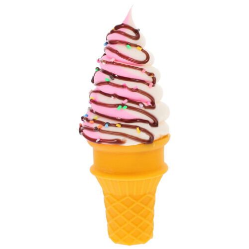2Pièces Glace Factice Rose En PVC Accessoire Photo 2