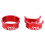 4Pièces Shims Conversion Guidon Alliage Aluminium Stable 6
