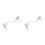 2Pièces Oreiller Épaule Violon Transparent Confort Durable 9