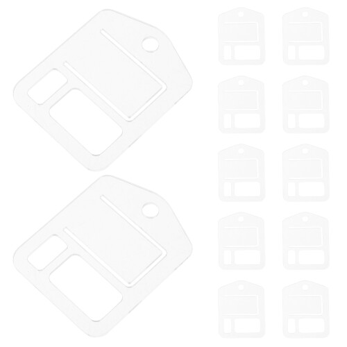 90Pièces Range Fil Transparent En Pour Broderie Couture
