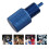 4Pièces Outil Purger Valve Aluminium Durable Bleu Usage Auto 11