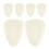 18Pièces Protections Réutilisables Natation Yoga Beige 3