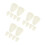 18Pièces Protections Réutilisables Natation Yoga Beige 7