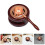 2Ensembles Réchaud Et Sceau Cire Bois Design Marron 11